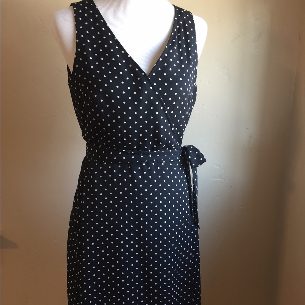Polka Dots Wrap Dress - Donna Rico